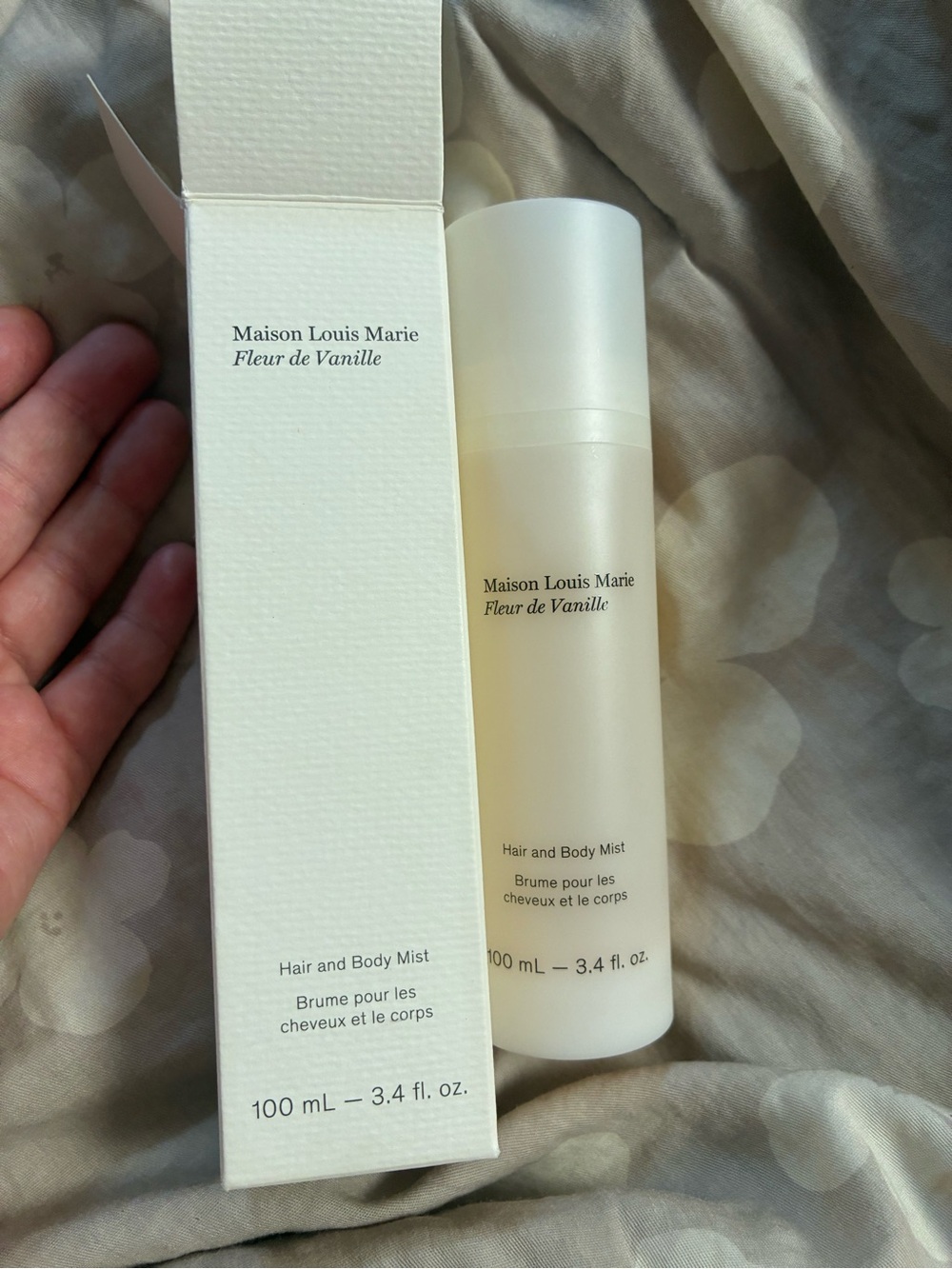 Maison Louis Marie Fleur de vanille Hair and Body Mist 100ml